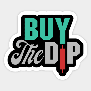 Buy the dip Sticker